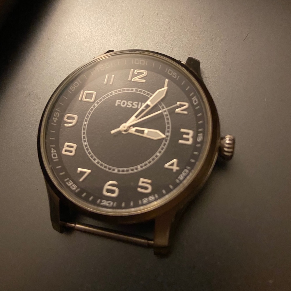 Fossil watch face